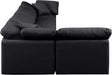 Indulge - Faux Leather 5 Piece Modular Sectional - Simple Home Plus