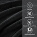 800GSM - 8 Piece Antimicrobial Towel Set - Black - Simple Home Plus