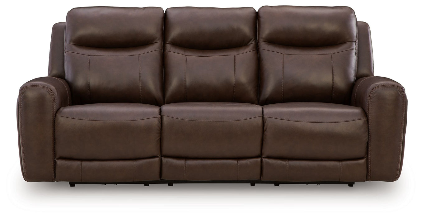 Gravier - Power Reclining Sofa With Adjustable Headrest - Cordova - Simple Home Plus