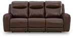 Gravier - Power Reclining Sofa With Adjustable Headrest - Cordova - Simple Home Plus