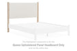 Cadmori - Queen Upholstered Panel Headboard - Two-tone - Simple Home Plus