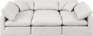 Indulge - Faux Leather 6 Piece Modular Sectional - Simple Home Plus
