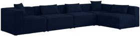 Cube - Linen 5 Piece Modular Sectional - Simple Home Plus