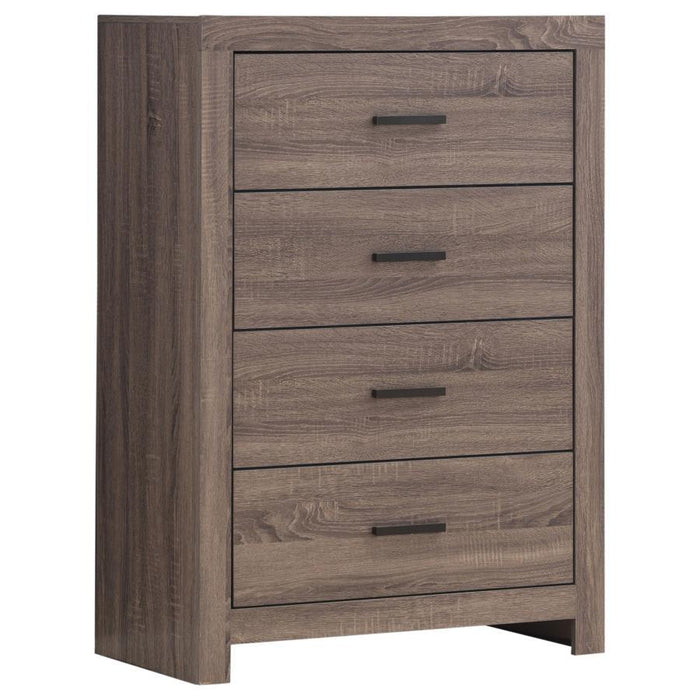 Brantford - 4-Drawer Bedroom Chest - Simple Home Plus