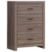 Brantford - 4-Drawer Bedroom Chest - Simple Home Plus