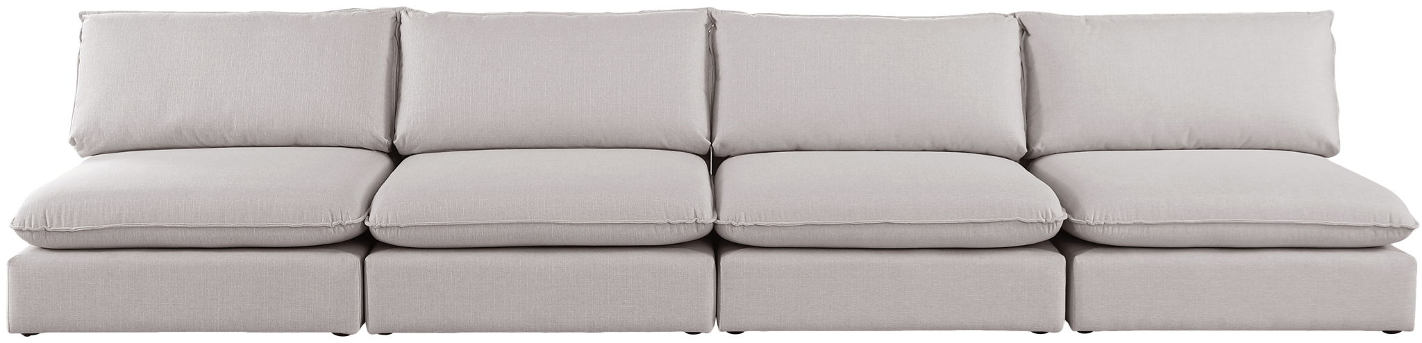 Mackenzie - Modular Sofa Armless - 4 Seats - Simple Home Plus