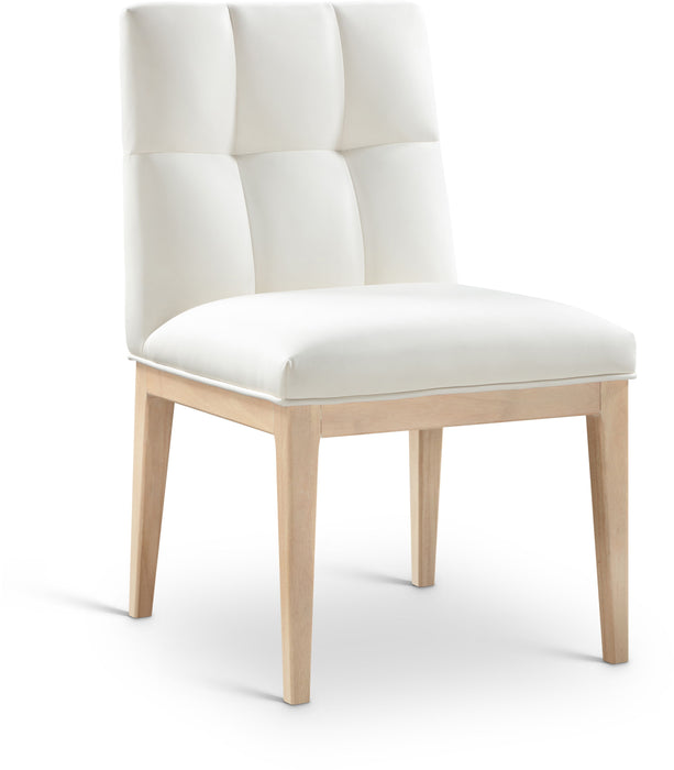 Adrian - Dining Side Chair Set - Light Brown Legs - Simple Home Plus