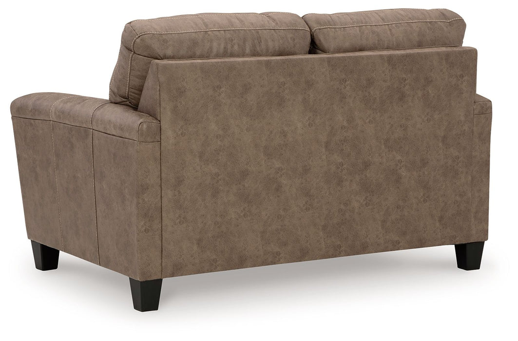 Navi - Fossil - Loveseat - Simple Home Plus