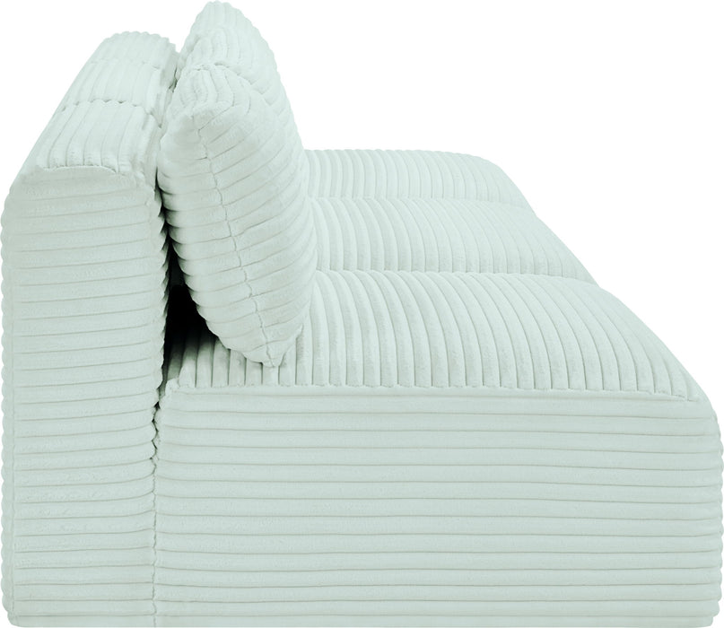Shaggy - 3 Seat Modular Armless Sofa - Simple Home Plus