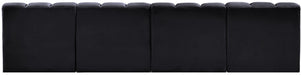 Arc - Velvet 4 Seats Modular Sofa - Simple Home Plus