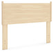Cabinella - Full Panel Headboard - Tan - Simple Home Plus