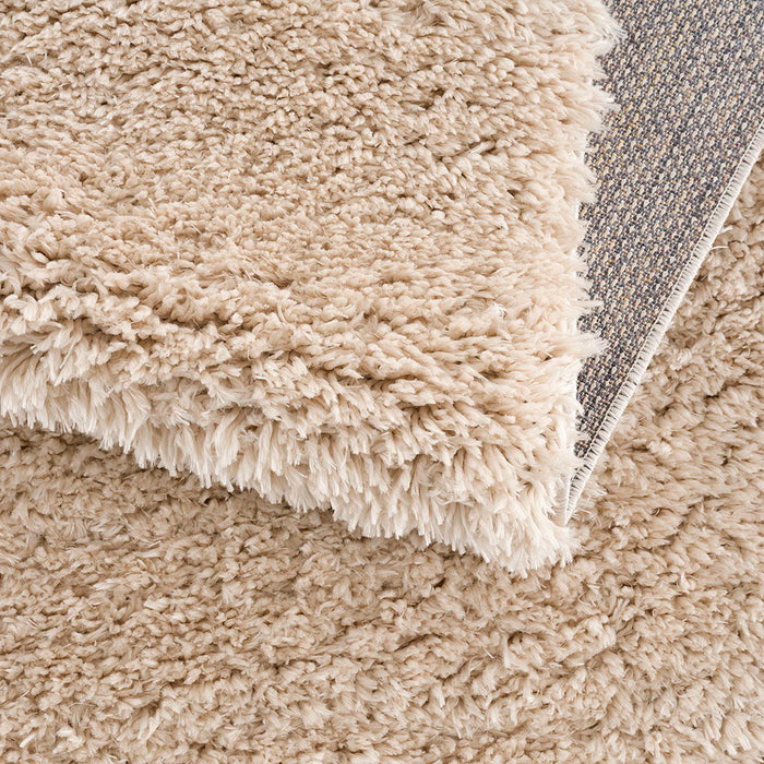 Camdyn - 7' X 9' Shag Area Rug - Cream - Simple Home Plus