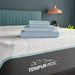 Linens - Tempur Classic Cotton Sheet Set - Sleepy Blue - Simple Home Plus