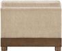 Turin - Chenille Fabric Upholstered Modular Armless Chair - Simple Home Plus