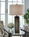 Dingerly - Brown - Glass Table Lamp - Simple Home Plus