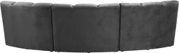 Infinity - 3 Piece Velvet Modular Sectional - Simple Home Plus