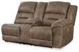 Ravenel - Raf Dbl Power Reclining Loveseat With Console - Fossil - Simple Home Plus