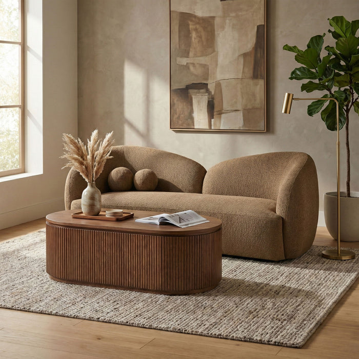 Elowen - Fabric Upholstered Sofa - Simple Home Plus