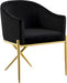Xavier - Dining Chair with Gold Legs - Simple Home Plus