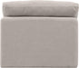 Indulge - Linen Armless Chair - Simple Home Plus