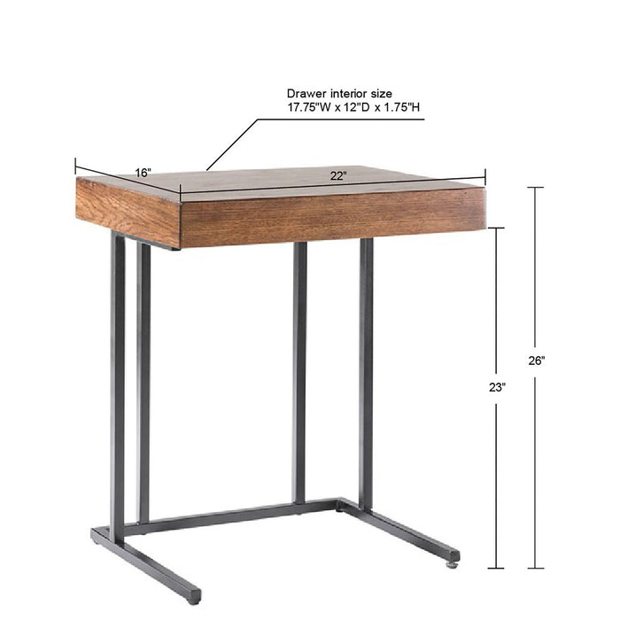Wynn - Pull Up Table - Pecan - Simple Home Plus