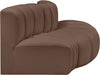 Arc - Faux Leather 3 Piece Modular Sofa - Simple Home Plus
