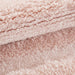 Tufted Pearl Channel - 17" x 24" Rug - Blush - Simple Home Plus