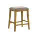Jane - Contemporary Transitional Wood Counter Height Kitchen Bar Stool - Simple Home Plus