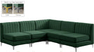 Alina - 5 Piece Armless Sectional - Simple Home Plus