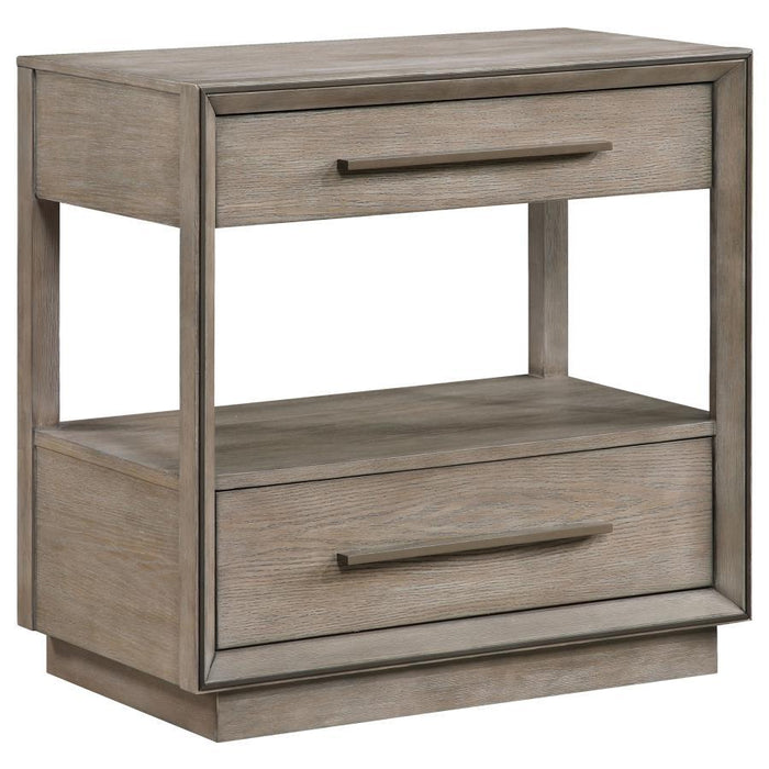 Durango - 2-Drawer Nightstand - Simple Home Plus
