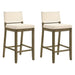 Yaneli - Contemporary Natural Wood Bar Height Kitchen Bar Stool - Simple Home Plus