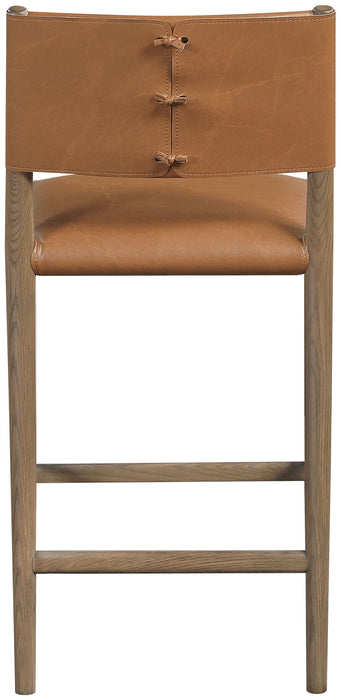 Andie - Upholstered Counter Stool - Brown Base - Simple Home Plus