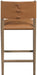 Andie - Upholstered Counter Stool - Brown Base - Simple Home Plus