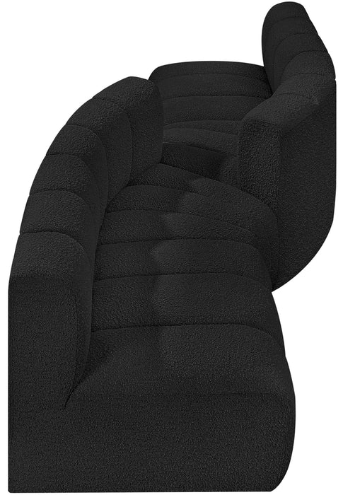 Arc - Boucle Fabric 4 Piece Sofa - Simple Home Plus