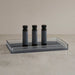 Clear Resin - Bath Accessories Set - Charcoal Mist - Simple Home Plus