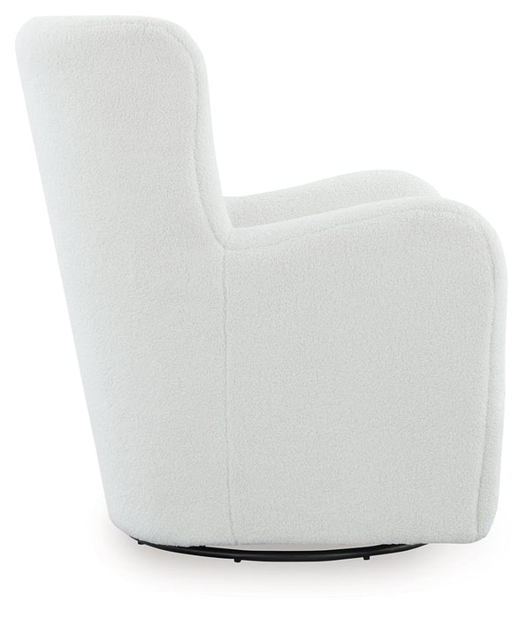 Rowenburg - Swivel Glider Accent Chair - Simple Home Plus