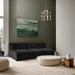 Shaggy - 3 Seat Modular Armless Sofa - Simple Home Plus