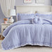 Rowena - Comforter Set - Blue - Simple Home Plus