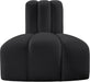 Arc - Faux Leather Reverse Corner Chair - Simple Home Plus