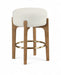Torino - Backless Counter Stool With Brushed Brown Base (Set of 2) - Simple Home Plus