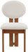 Napa - Dining Chair With Brown Legs (Set of 2) - Simple Home Plus