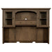 Hartshill - 2-Door Hutch With Shelves - Burnished Oak - Simple Home Plus