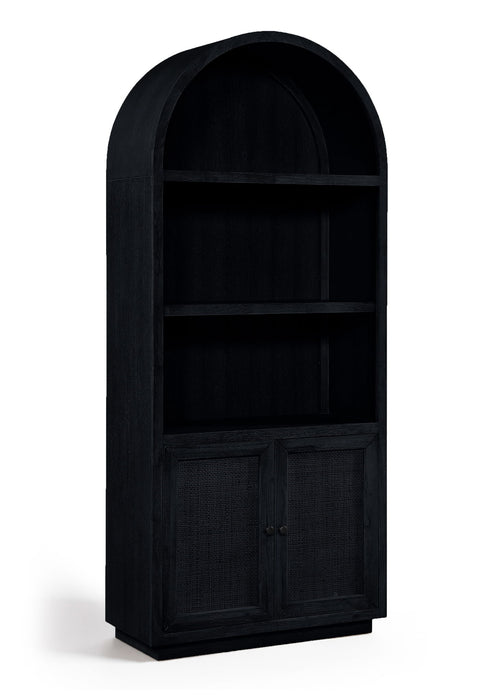 Botanical - Oak Veneer And Solid Wood Bookcase - Simple Home Plus