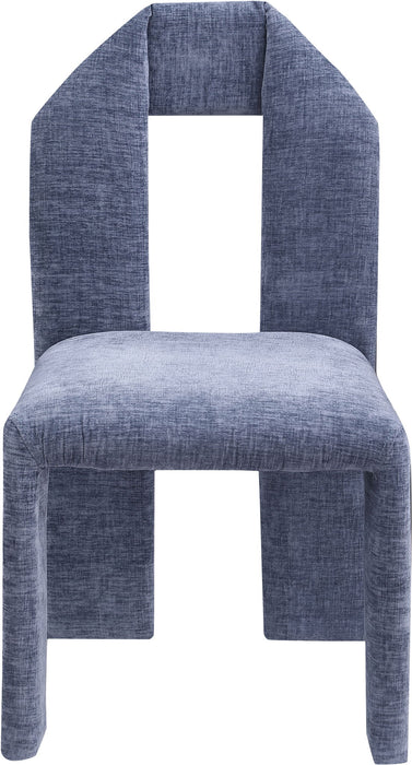 Bennett - Chenille Dining Chair (Set of 2) - Simple Home Plus