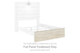 Cambeck - Full Panel Footboard - Whitewash - Simple Home Plus