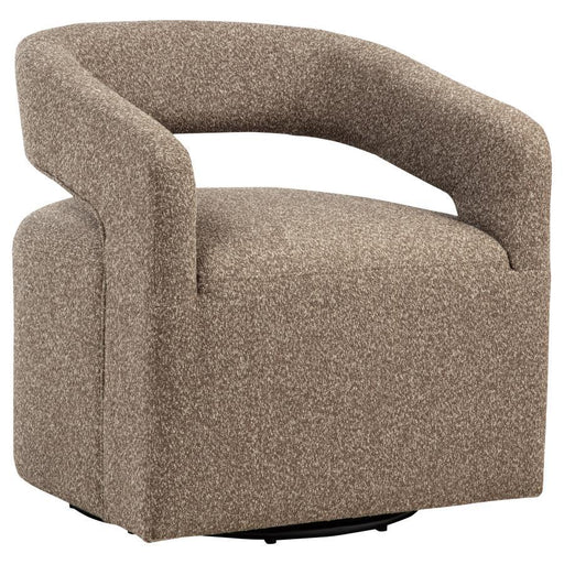 Westhill - Boucle Upholstered Swivel Accent Chair - Simple Home Plus