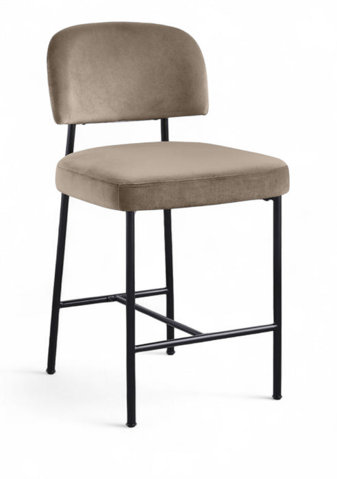 Zarelle - Performance Fabric Upholstered Counter Stool (Set of 2)