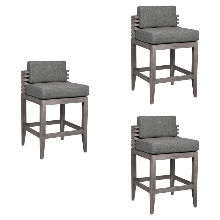 Vivid - Outdoor Patio Counter Stool Set