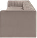 Rummi - Velvet Performance Fabric Upholstered 4 Piece Modular Sofa - Simple Home Plus