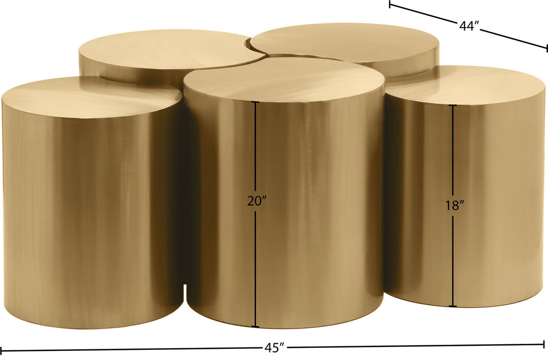 Dimple - 20" 5 Piece Modular Coffee Table - Simple Home Plus